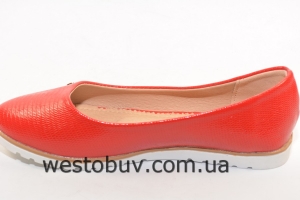 Балетки красные С78