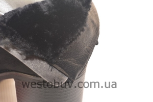 Замшевые зимние женские ботинки M1-11