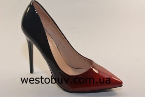 Туфли женские красное амбрэ 253a