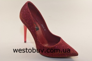 Туфли для женщин с золотистым отливом 4503-9b