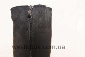 Сапоги зимние женские на танкетке 6026