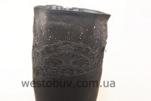 Сапоги зимние женские на танкетке 6026