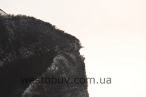 Ботинки на зиму для женщин золотистая фурнитура 015S