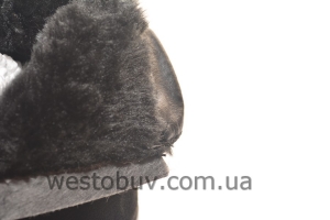 Зимние лаковые ботинки для женщин на шнурках 029SA