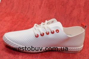 Мокасины на шнурках для женщин 892-2