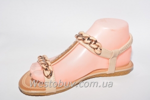 Босоножки женские с цепочкой 123-59