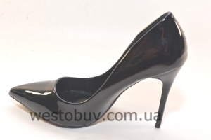 Лаковые туфли на шпильке женские LE03