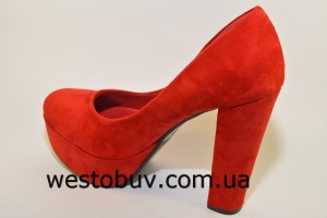 Замшевые туфли женские G145
