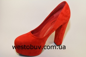 Замшевые туфли женские G145