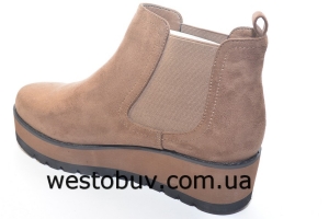 Ботинки на танкетке G168