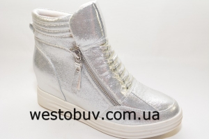 Женские серебристые сникерсы  GoFC KSL 51-4