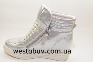 Женские серебристые сникерсы  GoFC KSL 51-4