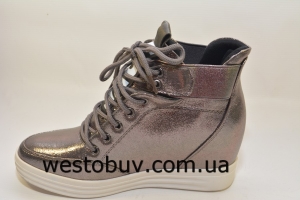 Женские  сникерсы на танкетке 50-2