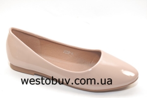 Лакированные женские балетки 5038-Aa