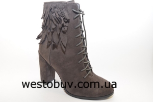 Замшевые ботинки  AK-09a