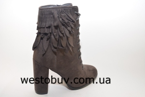 Замшевые ботинки  AK-09a