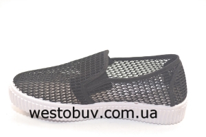 Балетки черные женские 8-18b