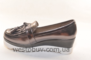 Модная бронза женские туфлина GG-34a