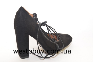 Женские туфли на шнурке 98901
