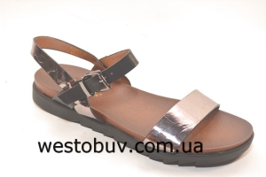 Босоножки золотистые женские JX822-1