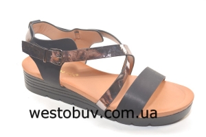 Босоножки женские танкетка JX807-1