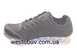 Кроссовки черные женские 7-p7933A-12