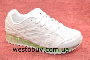 Кроссовки женские подсветка 7-p7933B-12
