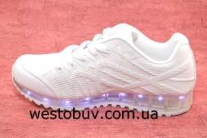 Кроссовки женские подсветка 7-p7933B-12