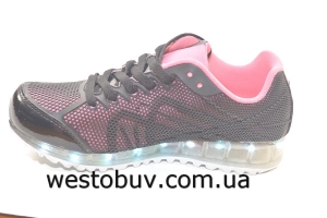 Кроссовки женские лаковый носочек 7-p7933C-12