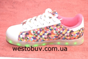 Кроссовки женские разноцветные 7-p79322A-12