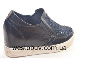 Cлипоны  женские на танкетке  015a