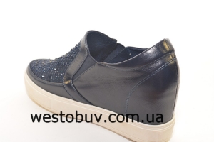 Cлипоны  женские на танкетке  015a
