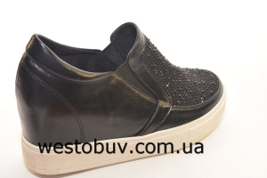 Cлипоны  женские на танкетке  015b