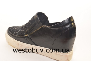 Cлипоны  женские на танкетке  015b
