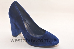 Туфли для женщин из экко-замша  LE018