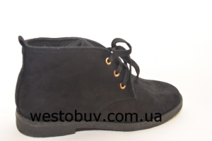 Женские замшевые ботинки 09b