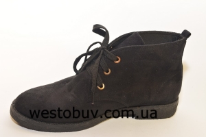 Женские замшевые ботинки 09b