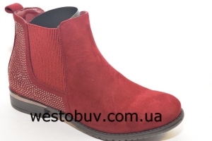 Женские замшевые ботинки Y065-3a