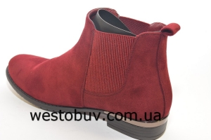 Женские замшевые ботинки Y065-3a