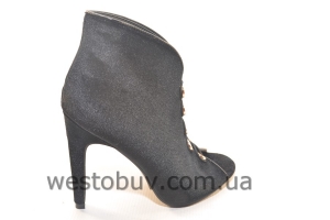 Женские летние ботинки на пуговках 1129-1