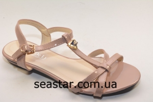 Лаковые босоножки 216-11