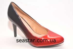 Туфли для женщин лаковая экко-кожа Sea Star  615-8k