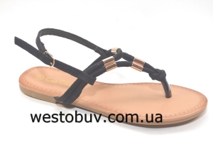 Женские босоножки экко-замша WSA15