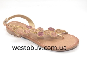 Цветы женские босоножки HSL019a