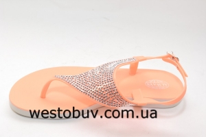 Персиковые вьетнамки 9001c