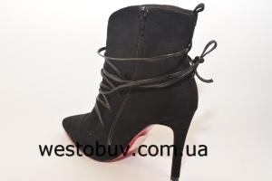 Ботинки с красной подошвой 1577-2a