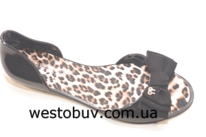 Босоножки для женщин бантик из ткани DD506-1