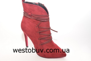 Ботинки с красной подошвой 1577-2b