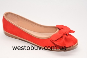 Балетки  женские с бантиком SK26a