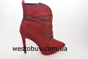 Ботинки с красной подошвой 1577-2b